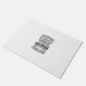 神の祝福 イエス 聖霊 ヴィンテージTシャツ ドアマット (アングル)