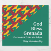 神の祝福 | GRENADAグリーン | Grenadian ワインラベル (シングルラベル)