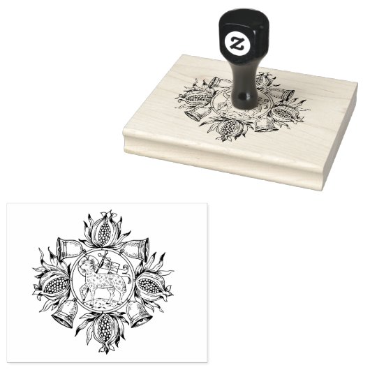 神の神のアグヌスデイラム ラバースタンプ (押印)