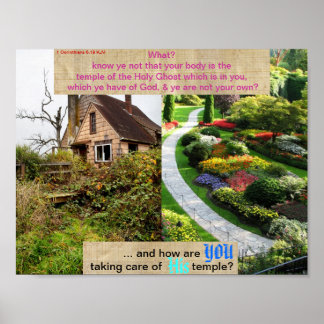 神の神殿 ポスター