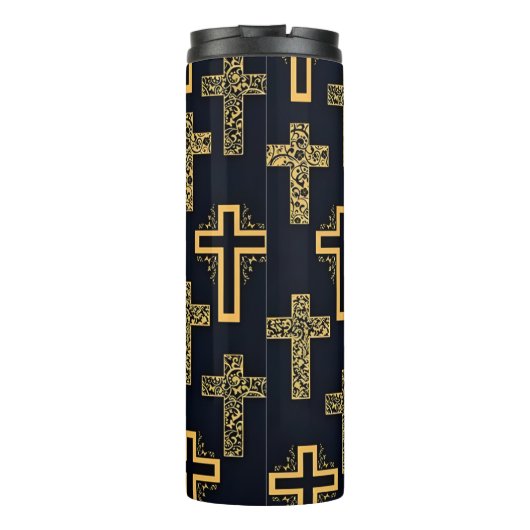 神の私たちの避難所と強さ タンブラー (裏面)