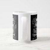 神の私の岩と救い – Christian Faith Verse ジャンボコーヒーマグカップ (裏面)