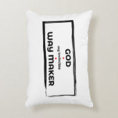 神の私の無敵のウェイメーカー アクセントクッション (正面(垂直))