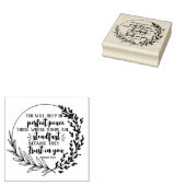 神の約束は全ての必要のために – イザ。26:3 ラバースタンプ (押印)