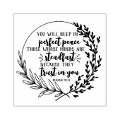 神の約束は全ての必要のために – イザ。26:3 ラバースタンプ (インプリント)