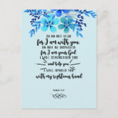 神の約束は全ての必要のために – イザ。41 ポストカード (正面)