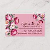 神の約束ウォーター色聖なる書物、 経典- Psalm 27:1 名刺 (裏面)