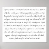 神の約束聖なる書物、 経典に従い、ポスターを受け取る ポスター (正面)