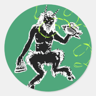 神の素晴らしパン ラウンドシール