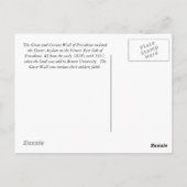 神の素晴らし好奇心の壁 ポストカード (裏面)