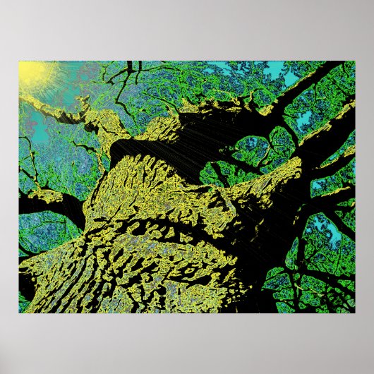 神の素晴らし強いオーク ポスター (正面)