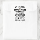 神の素晴らし愛なる鳥クリスチャン スクエアシール (バッグ)