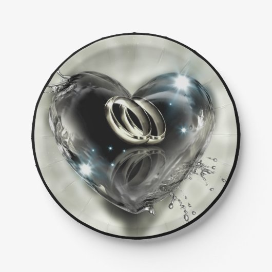 神の結婚力 ペーパープレート (正面)