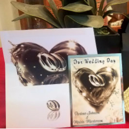 神の結婚力 箔招待状ポストカード