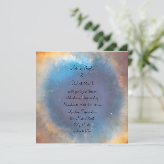 神の結婚目 招待状 (スタンド正面)