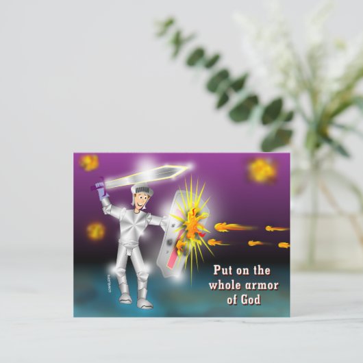 神の置かれた全体的に見ると装甲 ポストカード (スタンド正面)