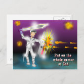 神の置かれた全体的に見ると装甲 ポストカード (正面/裏面)