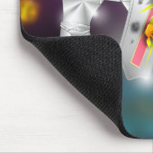 神の置かれた全体的に見ると装甲 マウスパッド (コーナー)