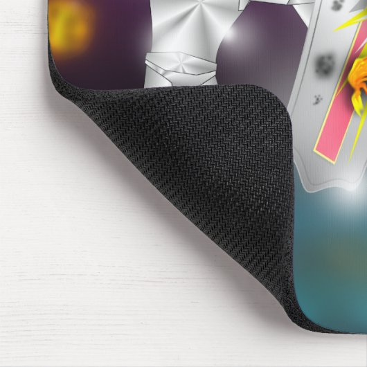 神の置かれた全体的に見ると装甲 マウスパッド (コーナー)