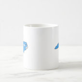 神の署名入り コーヒーマグカップ (中央)