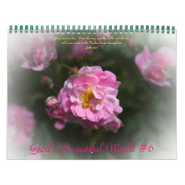 神の美しい世界暦#6 カレンダー