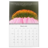 神の美しい世界暦#6 カレンダー (3月 2026)