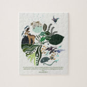 神の美しい創造子のパズル ジグソーパズル (縦)