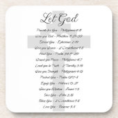 神の聖なる書物、 経典 コースター (正面)