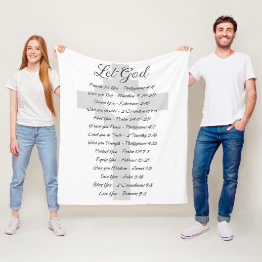 神の聖なる書物、 経典 フリースブランケット (インサイチュ)