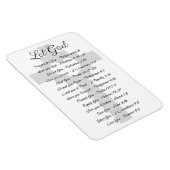 神の聖なる書物、 経典 マグネット (右側)