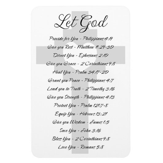 神の聖なる書物、 経典 マグネット (縦)