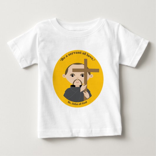 神の聖ヨハネ ベビーTシャツ (正面)
