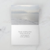 神の聖句を知り続けなさい、クリスマス シーズンカード (内部)