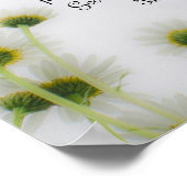 神の聖書の言葉イザヤ40:8ポスター ポスター (角)