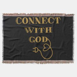 神の聖書的な引用文と結びつく スローブランケット