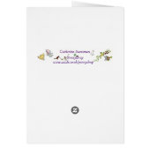 神の聖降誕祭キリスト教の聖書の引用文ワードアート (裏面)