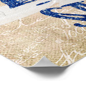 神の肯定を信じる ポスター (角)