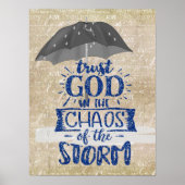 神の肯定を信じる ポスター (正面)