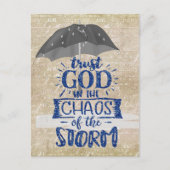 神の肯定を信じる ポストカード (正面)