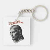 神の臨在:主は近い キーホルダー (裏面)