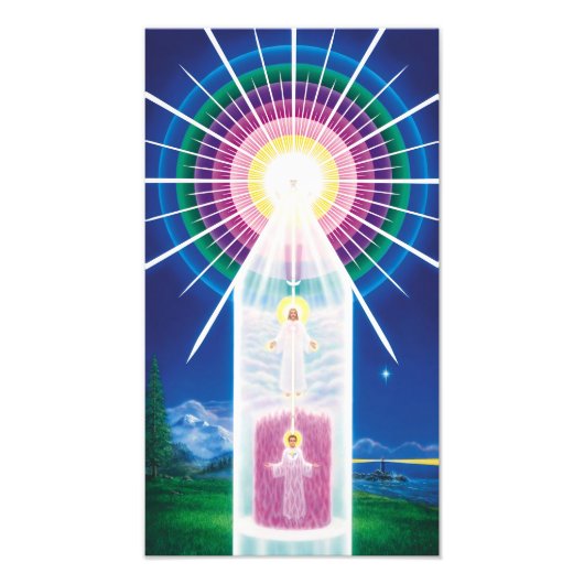 神の自己のグラフ フォトプリント            (正面)