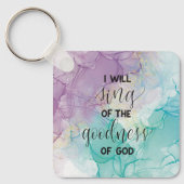 神の良さ キーホルダー (正面)