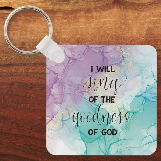 神の良さ キーホルダー (正面)