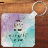 神の良さ キーホルダー (裏面)