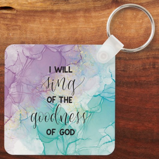 神の良さ キーホルダー (裏面)