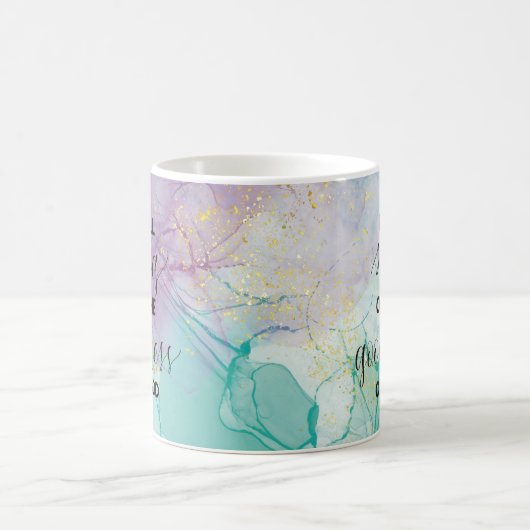 神の良さ コーヒーマグカップ (中央)