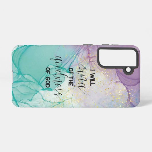 神の良さ SAMSUNG GALAXYケース (裏面横)