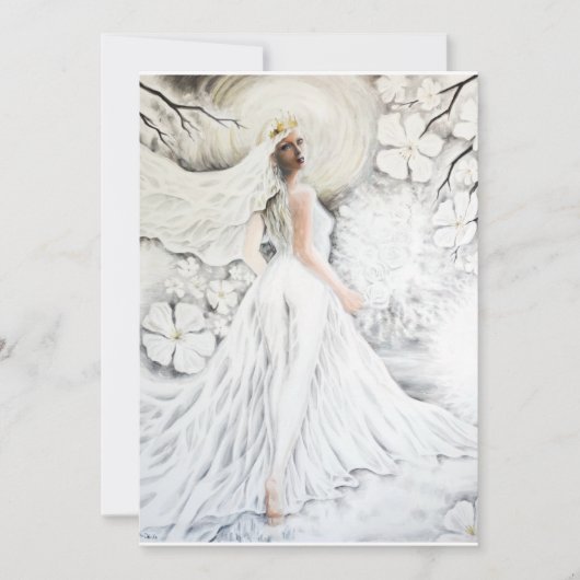 神の花嫁 招待状 (正面)