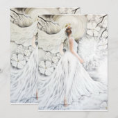 神の花嫁 招待状 (正面/裏面)