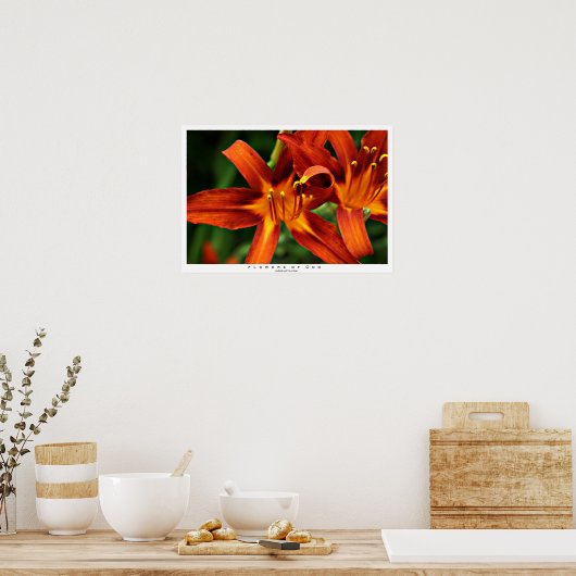 神の花 ポスター (キッチン)